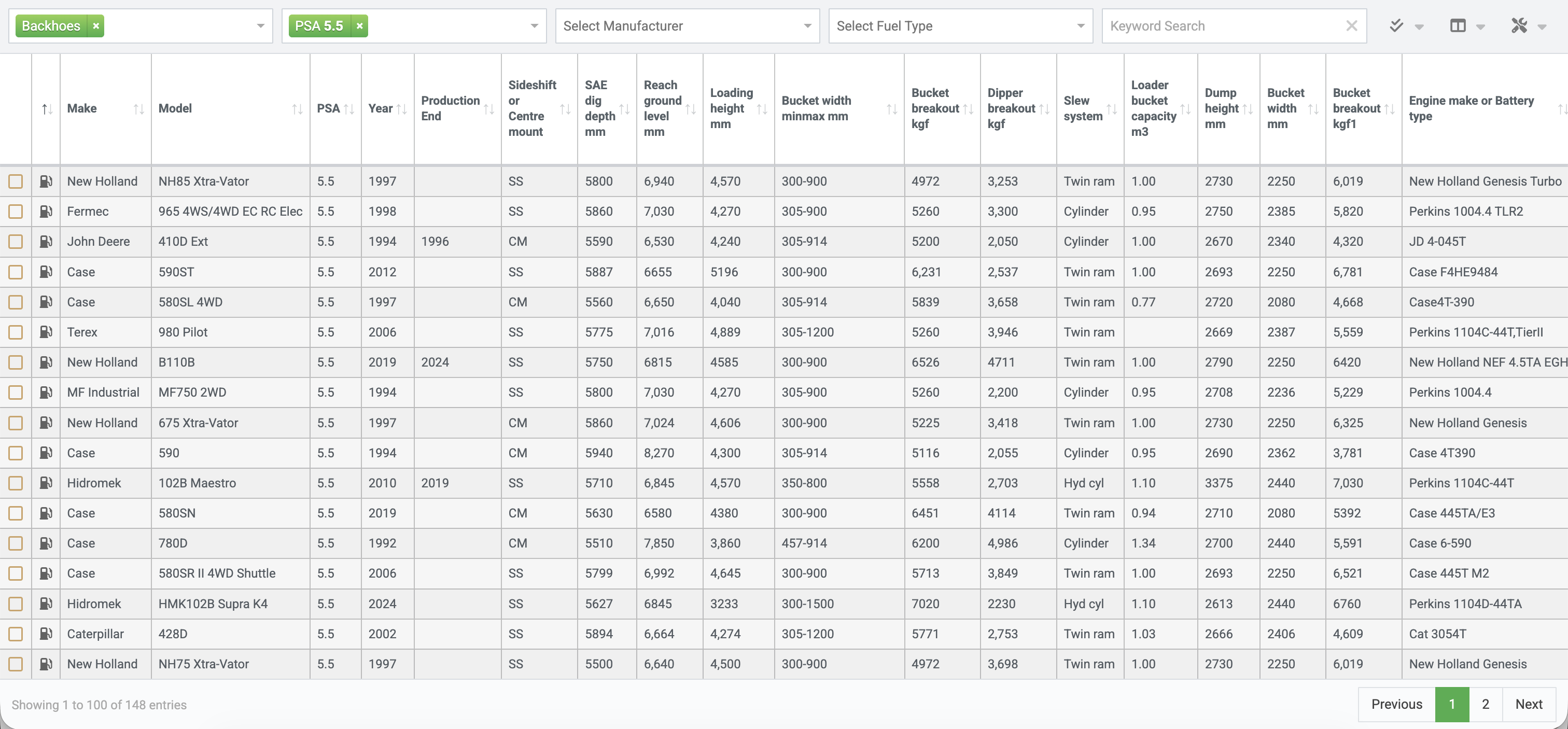 Plant-Specs-Directory